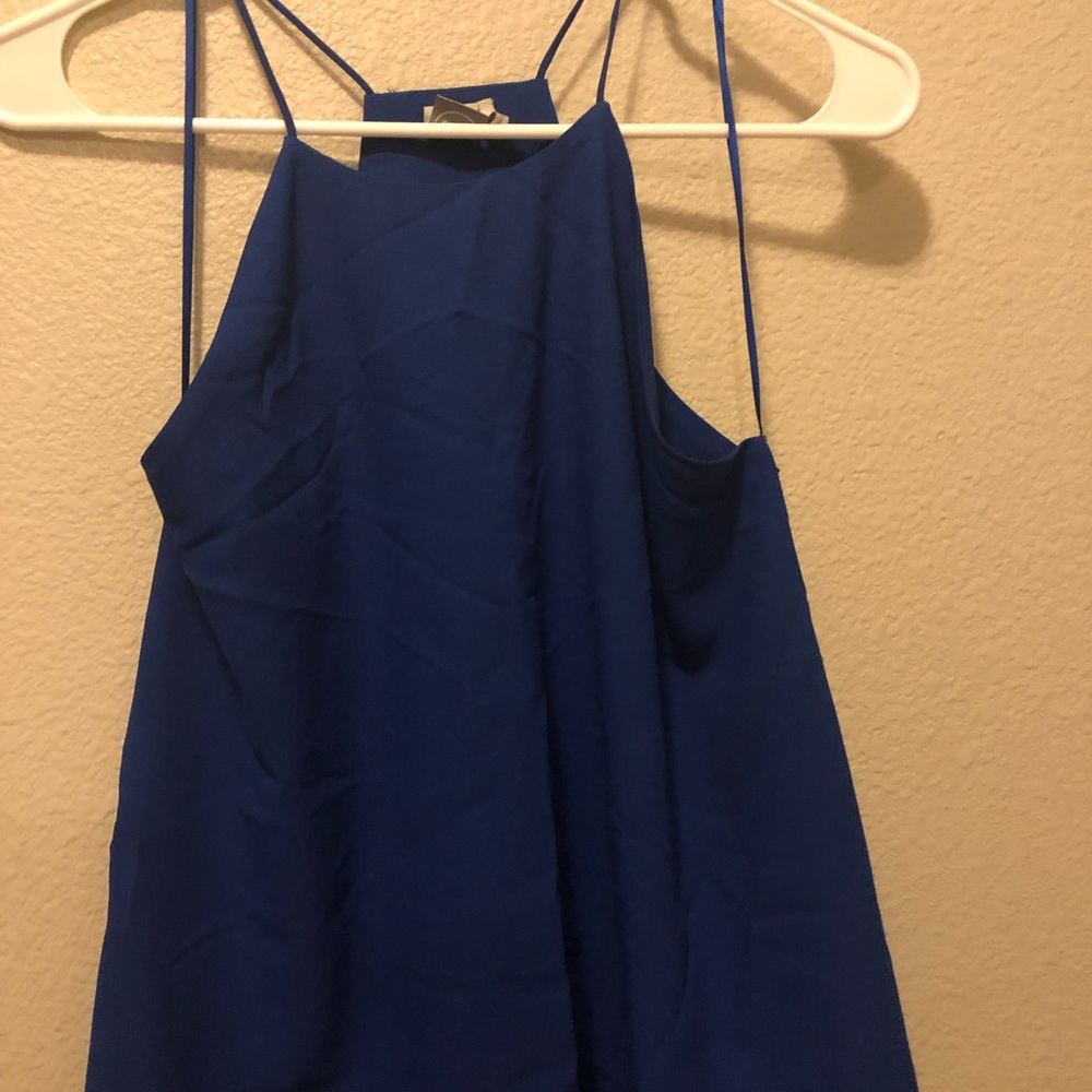 Blue Tank Top